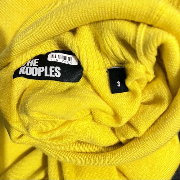 COPY - The Kooples yellow wool sweater size 3 or M pre owned:Box L04: - Picture 9 of 14